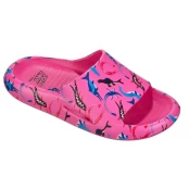 Šlepetės vaik. BECO Ocean Dinos 9275 4 24/25 pink kaina