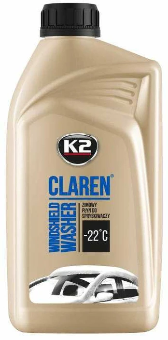 K2 ZIMOWY PŁYN DO SPRYSKIWACZY. CLAREN -22C 1L