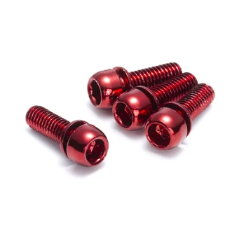 Reverse Components stabdžių disko varžtai | Red | 4 vnt
