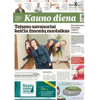 Laikraštis KAUNO DIENA