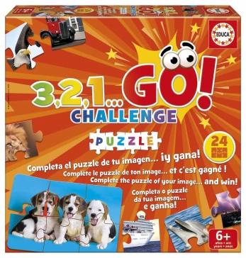 Žaidimas 3,2,1...GO! CHALLENGE PUZZLE, 6-99metų