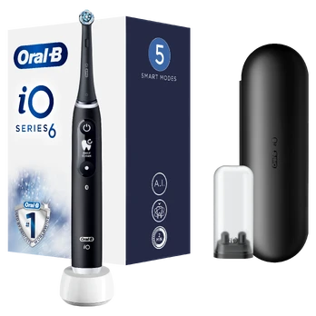 Elektrinis dantų šepetėlis Oral-B iOM6.1B6.3DK iO6, juoda sp.