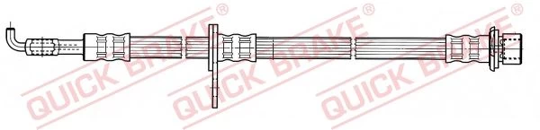 Stabdžių žarnelė QUICK BRAKE 59.961