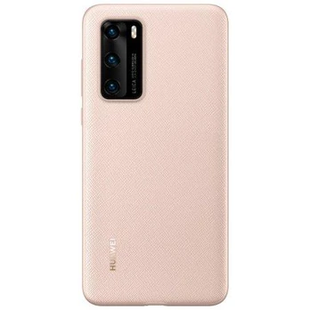 Dėklas Oem Protective PU Case for Huawei P40 (Rožinė)