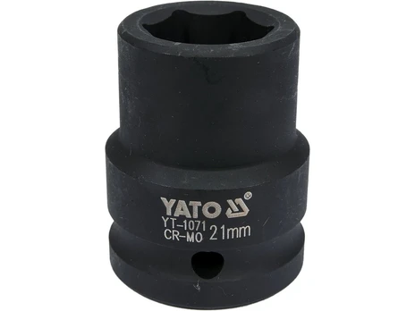 Galvutė smūginė šešiakampė | 20 mm (3/4") | 21 mm (YT-1071)