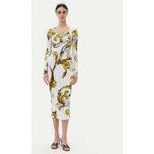 Versace Jeans Couture Kasdieninė suknelė 78HAO920 JS471 Balta Regular Fit