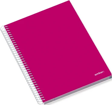 A5 PP Cover 80F 70G Ambar School Sq
