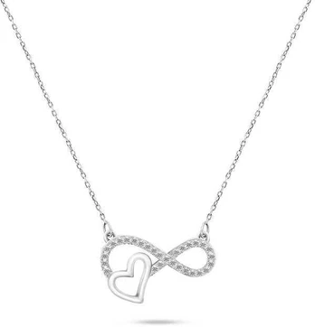 Brilio Silver Brilio Sidabrinis Delicate Sidabrinis Necklace Infinity NCL54W