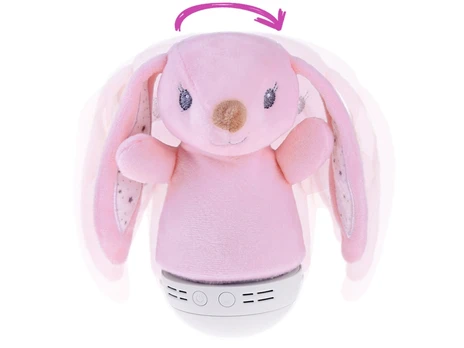 Naktinis šviestuvas Bunny, rožinė