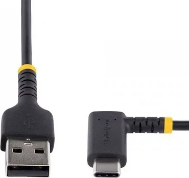 „StarTech“ USB-A – USB-C kabelis, juodos spalvos (R2ACR-2M-USB-CABLE)