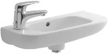 Duravit D-code vask 50 cm hanehul venstre