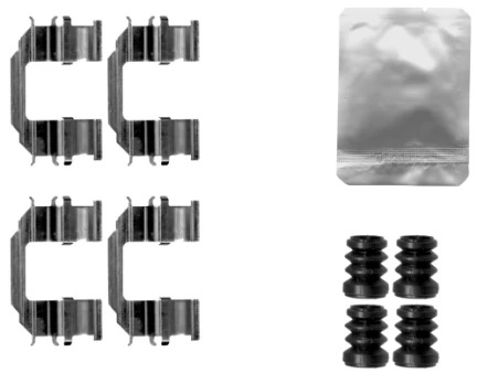 TEXTAR 82544800 Brake pad fitting kit