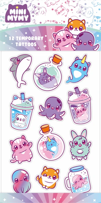 MINI MYMY laikinos tatuiruotės, FP37016600