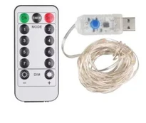 „AlphaOne USB“ LED eilutės lemputė 10 metrų su nuotoliniu valdikliu