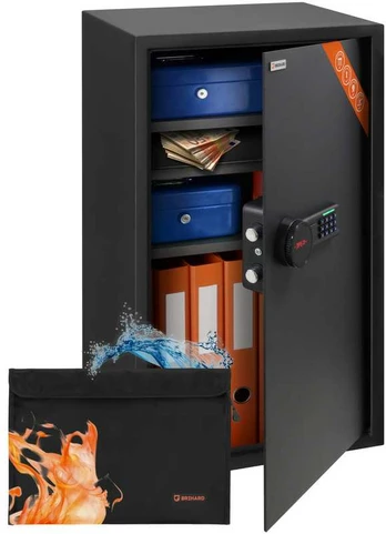 Brihard Business XXL LCD E K Juodas Pearl