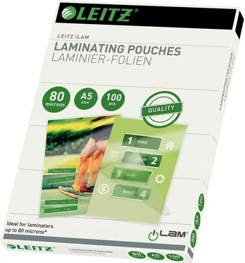 Leitz iLAM A5-laminointitasku, 80mic/100kpl