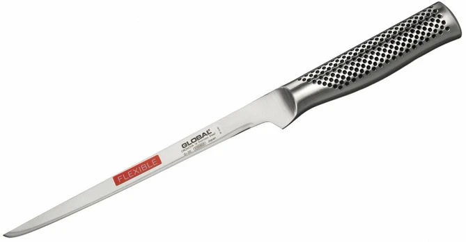 Švediškas lankstus 21 cm filė peilis Global G-30