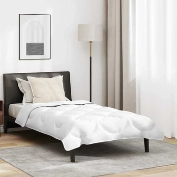 2-in-1 Antklodė 2 pcs Balta 140 x 200 cm Mikropluoštas