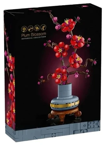 Konstruktorius PLUM BLOSSOM, Botanical, 327 detalės