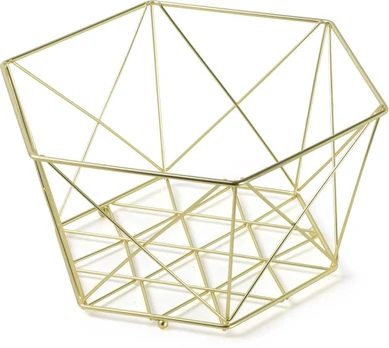 Krepšys na owoce Decor 29 cm auksinė AMBITION