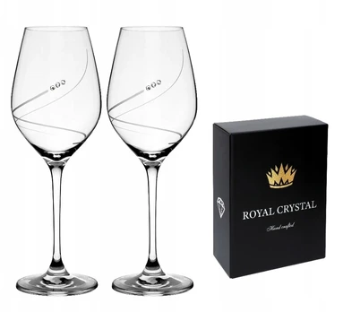 Vyno taurės 360ml 34799 Crystals (2vnt)