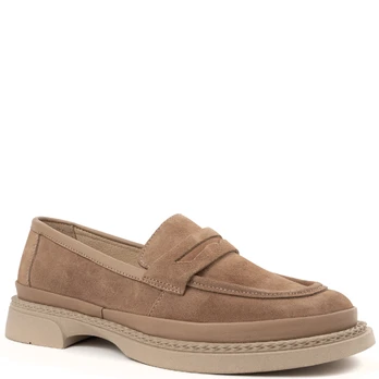 Loaferiai moterims, Smėlio, Loafers, LA CONTE