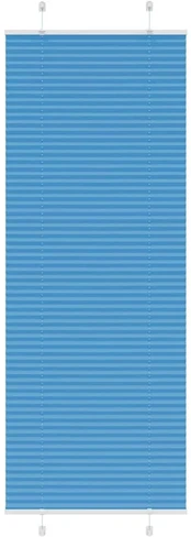 Mėlyna klostuota žaliuzė 70x200 cm Audinio plotis 69,4 cm