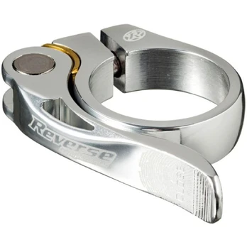 Reverse Long Life balnelio iškyšos spaustukas | 34.9mm | Silver