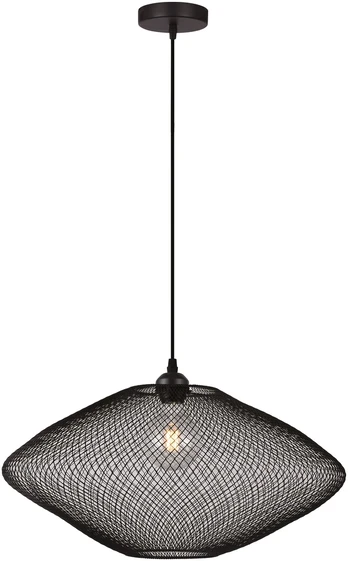 Pakabinamas šviestuvas ELECTRA, E27, juodas, 4251600