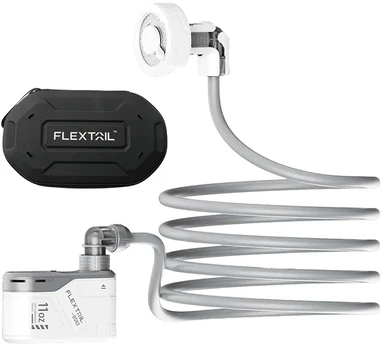 Flextail Max Shower Portable Shower with Case Baltas