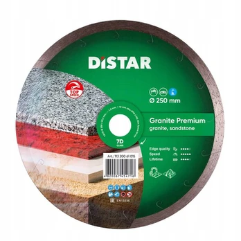 Ditar Granite Premium deimantinis diskas 300mm, 25.4mm, granitui