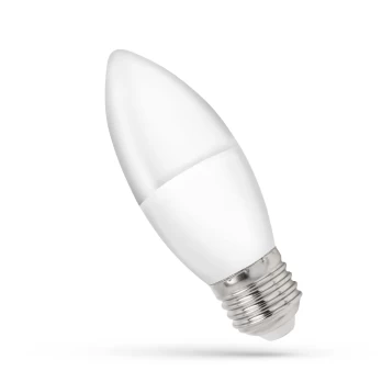 1W E27 LED 3000K lemputė Žvakutė