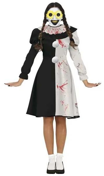 Fiesta Terror klovn kostume