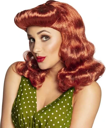 Boland Peruka Pin-Up ruda