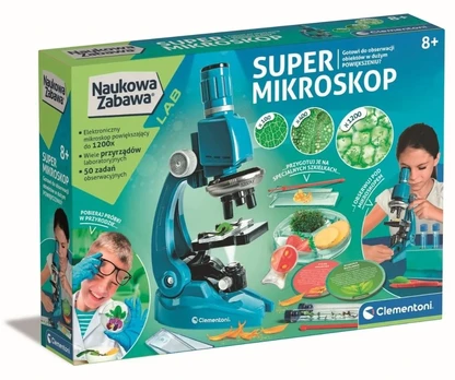 Clementoni Clementoni Mokslinės pramogos. Super mikroskopas 50755