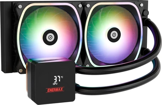 Enermax Liquid CPU Cooler Aquafusion II 240mm ARGB Juodas
