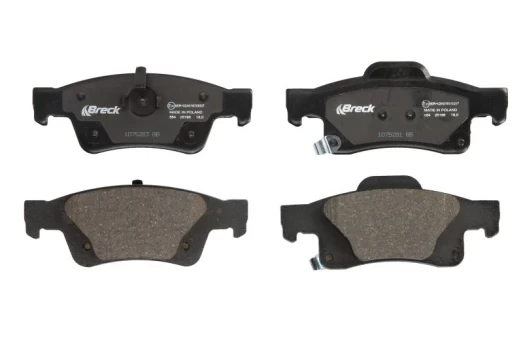 BRECK 25196 00 554 00 Brake pad set