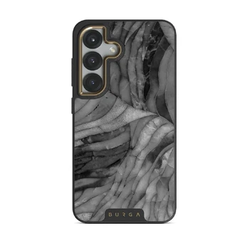 First Expedition - Gray Samsung Galaxy S25 Case, Elite Dark (Magnetic) / Gold