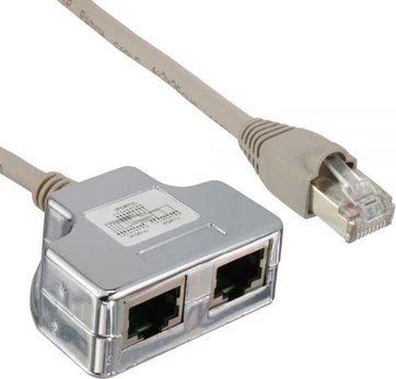 InLine T- Adapteris Splitter, Cat.5e, RJ45 8P8C (69995)