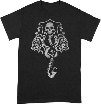 Pc Merch Harry Potter - Dark Mark Crest marškinėliai | S Dydis