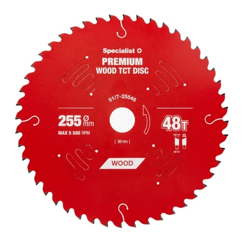 SPECIALIST+ pjovimo diskas Wood 255x48Tx30mm