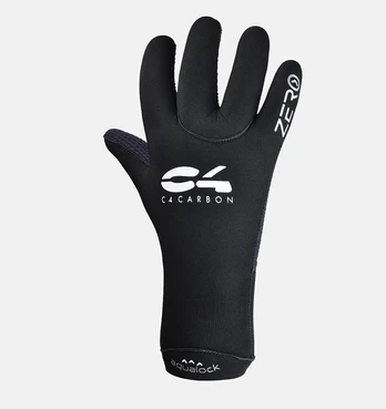 Nardymo pirštinės C4 Carbon ZERO DRY 5 mm