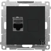 Kontakt Simon GN.1-KR.COM.RJ45 K.6E P.Juodas M.SIMON55