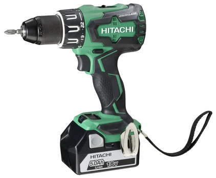 Akumuliatorinis smūginis suktuvas-gręžtuvas Hitachi/Hikoki DV18DBSL WP