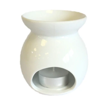 Classic White Oil Burner - Tree Cut-out aromatinė lempa