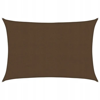 Apsauginė nuo saulės burė, 160 g/m², ruda, 4x