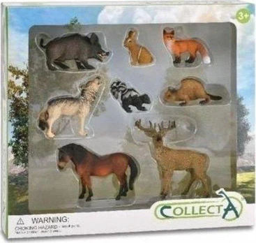 Figūrėlė Dante Miškų gyvūnų rinkinys 8 el.