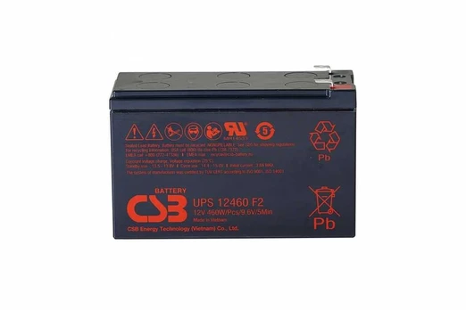 CSB UPS12460 12 V 9,6 Ah UPS12460F2