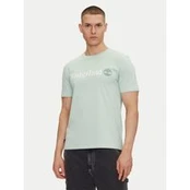 Timberland Marškinėliai TB0A5UPQ Žalia Regular Fit