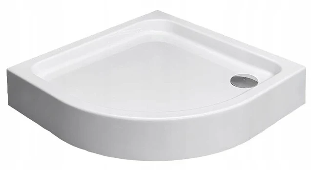 Pusapvalis dušo padėklas Radaway Siros A Compact 90x90